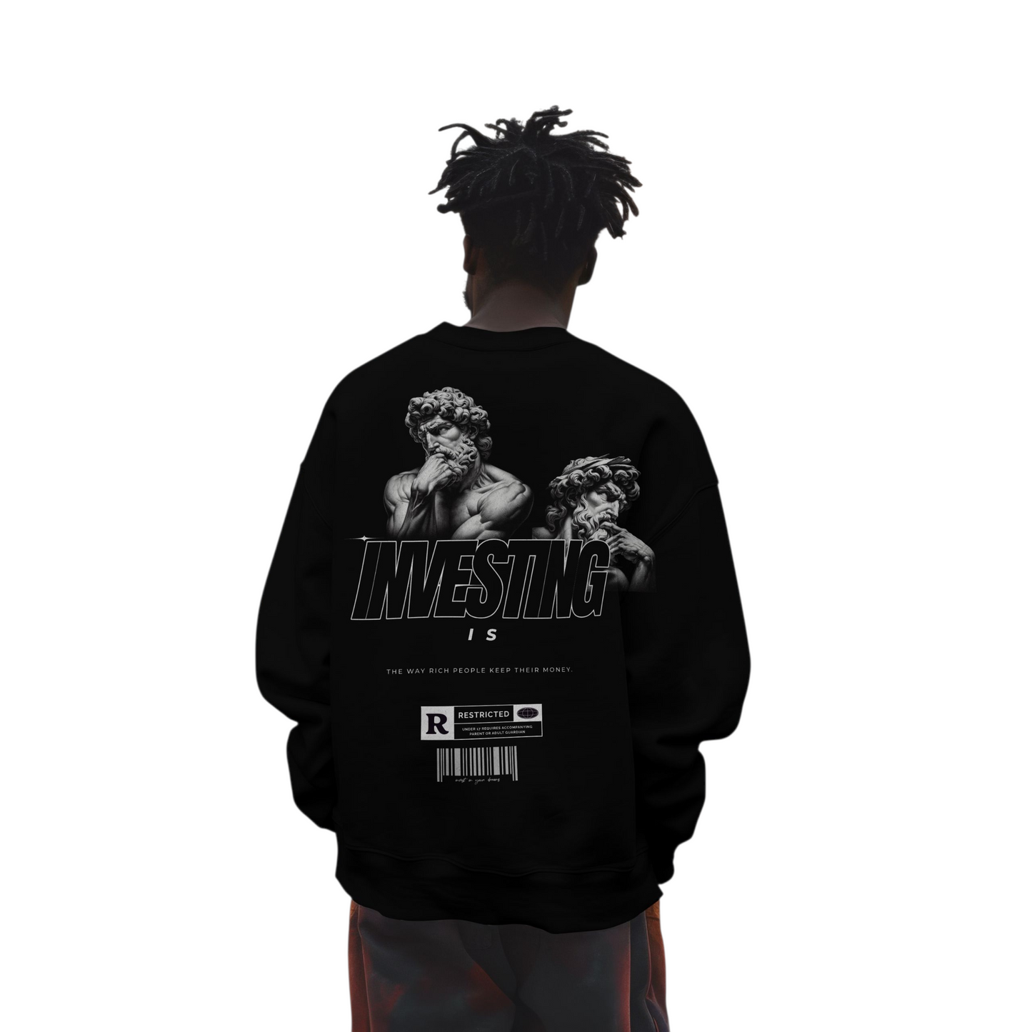 Inspirational Sweater invest in your dreams