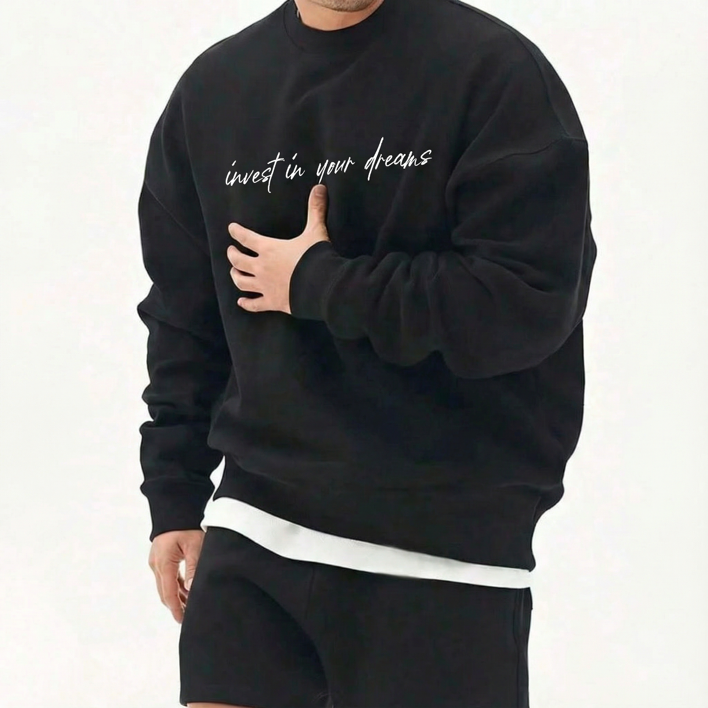 Inspirational Sweater invest in your dreams